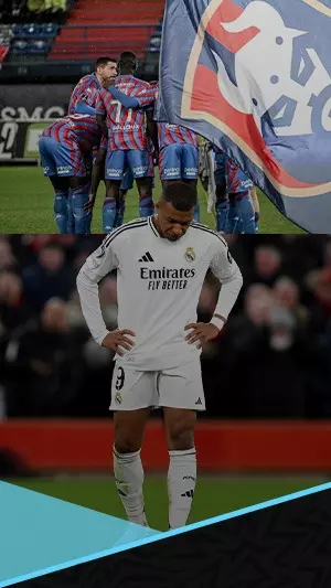 زيارة مفاجئة.. فريق مبابي مهدد بالهبوط للدرجة الثالثة